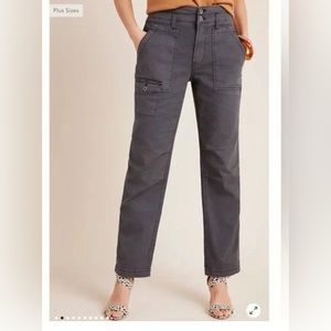 Anthropologie The Wanderer Cargo Pants Gray